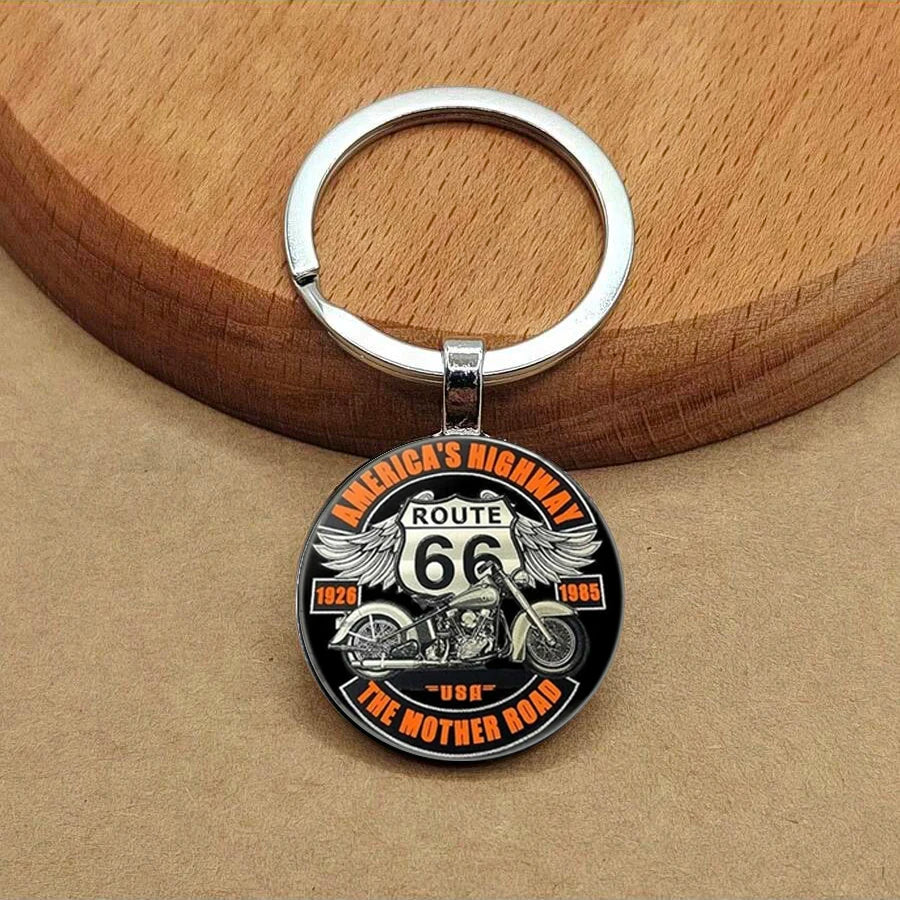 Route 66 Keychain