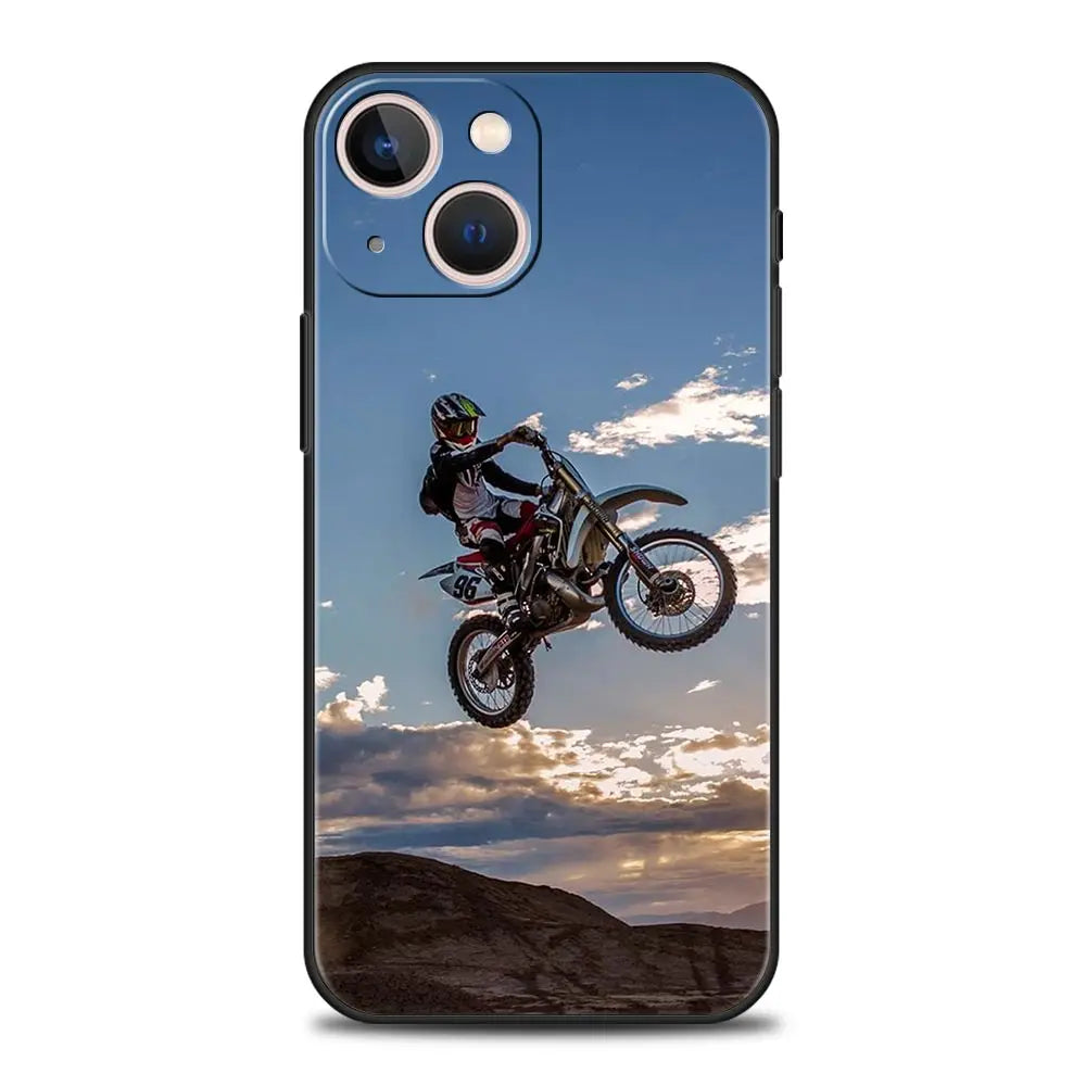 Motorradsport -iPhone Hülle