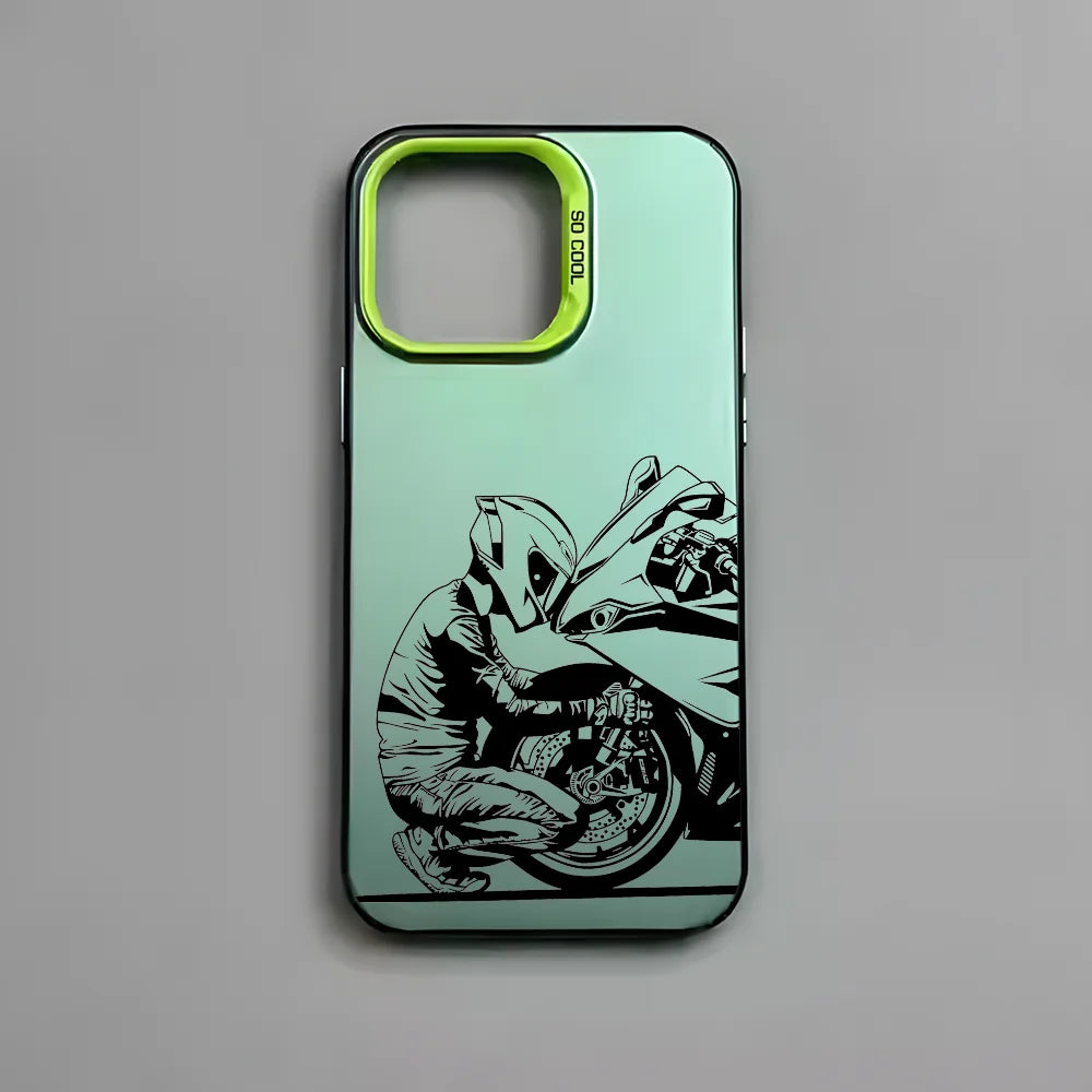 Motorcyclist Phone Case