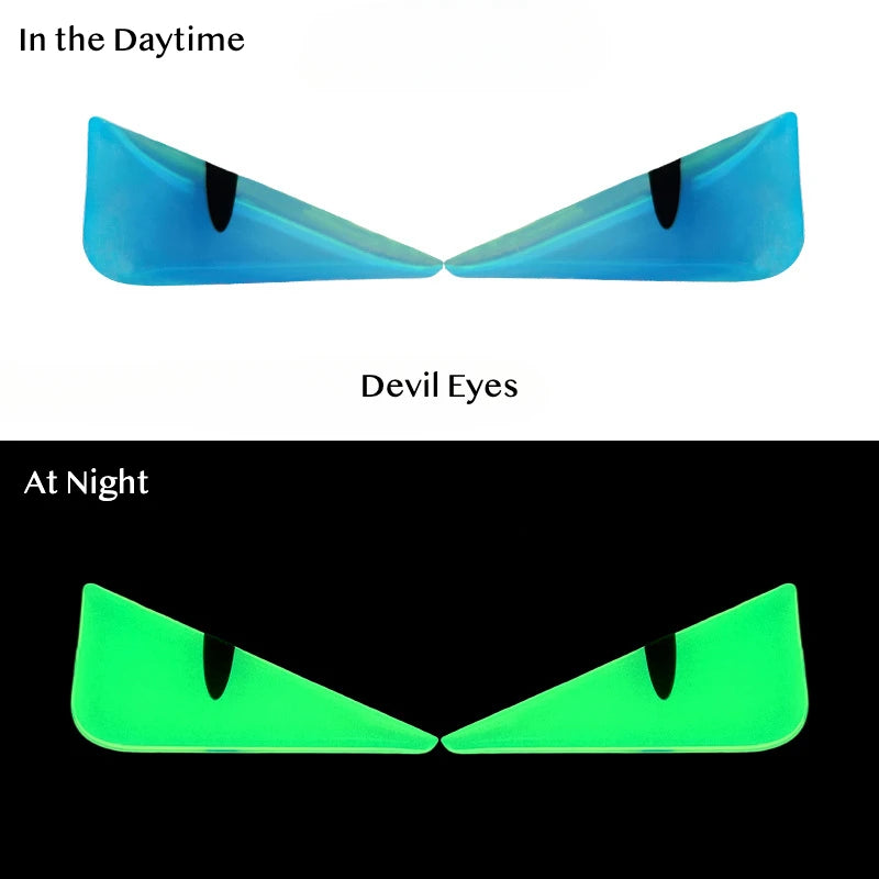 3D Devil's Eye Luminous Stickers