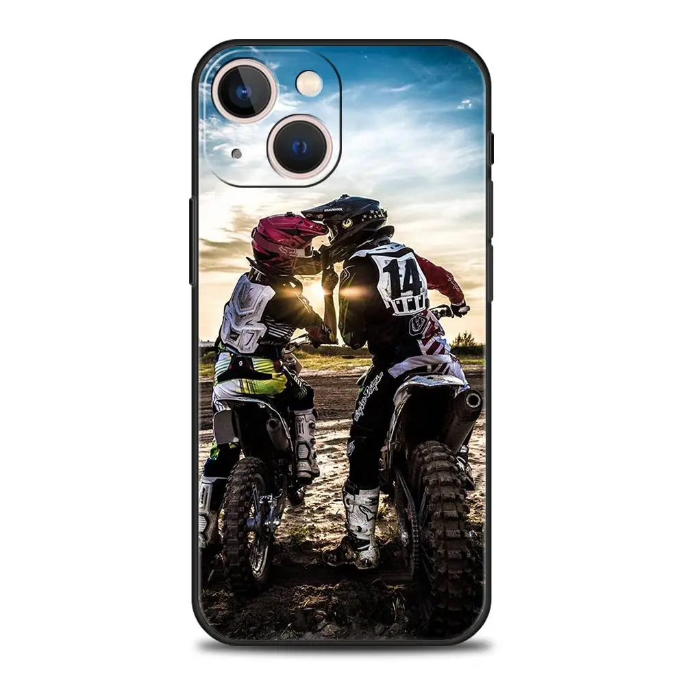 Motorradsport -iPhone Hülle