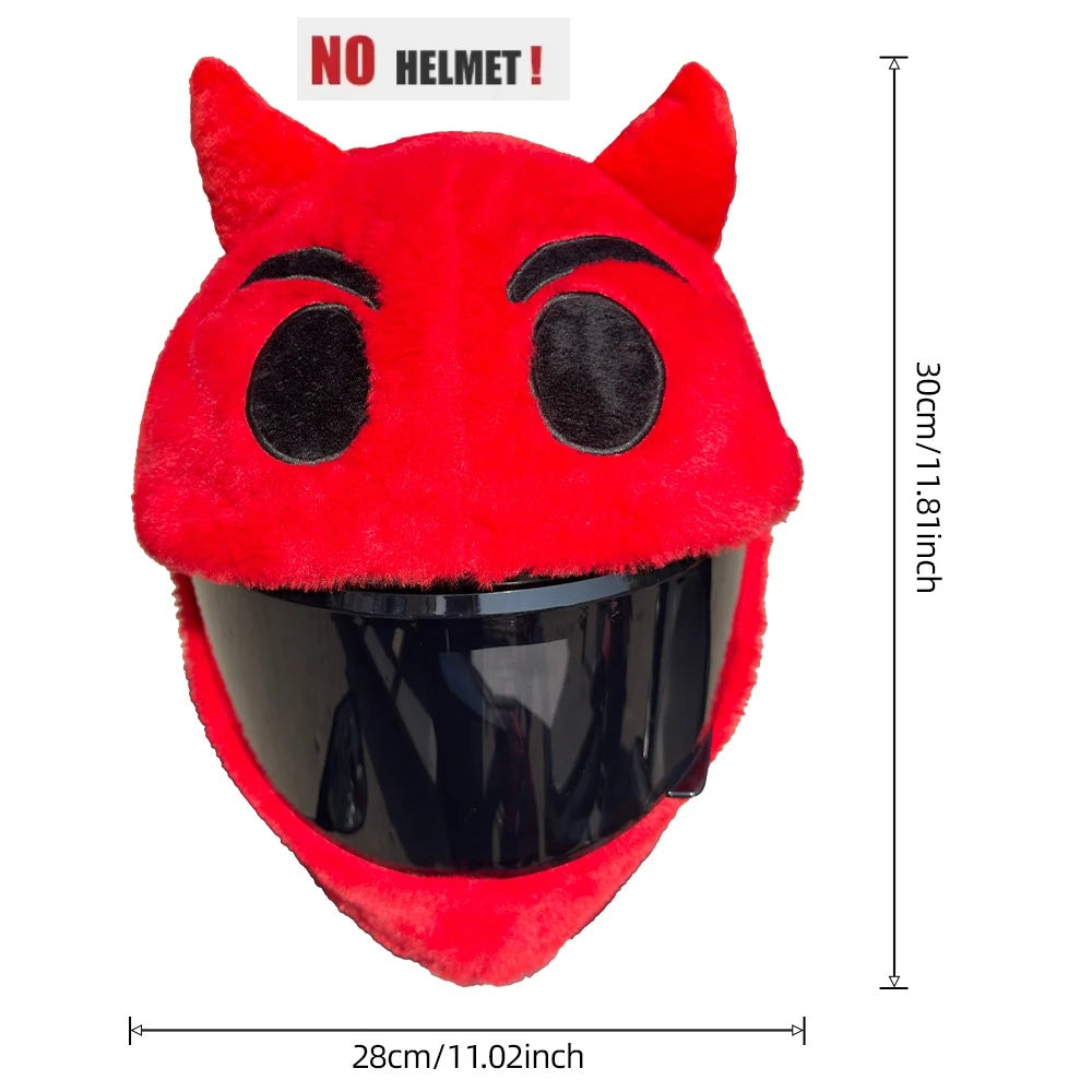 Full Helmet Cover Cartoon Plush