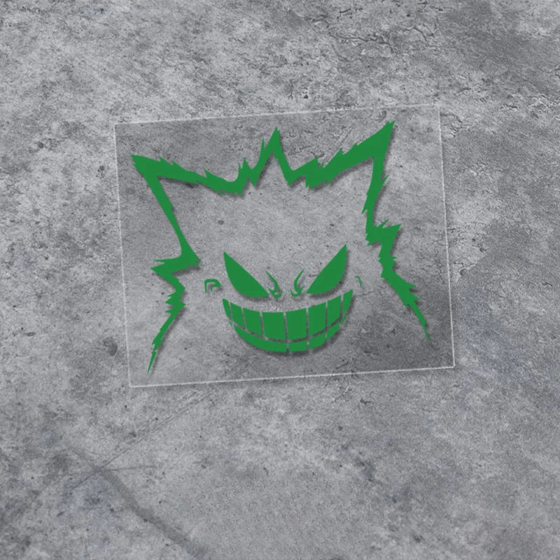 Evil Smiling Face Sticker