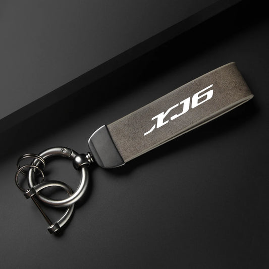 Performance Leather Loop Keychain