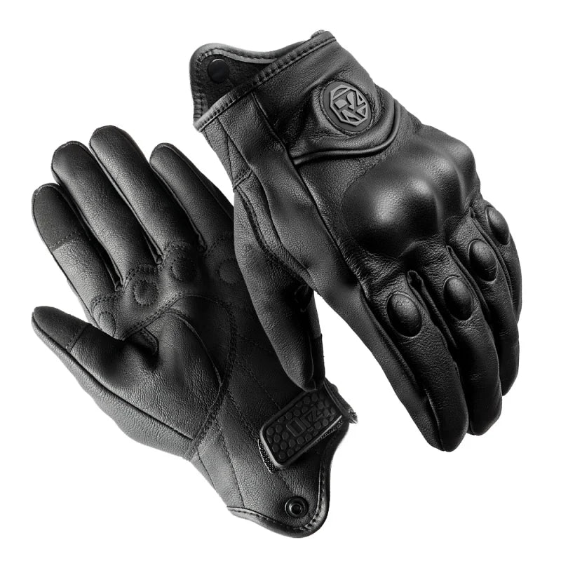Leather Tactical Riding Gloves