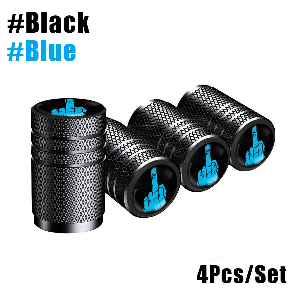4Pcs/Lot Tire Stem Valve Caps
