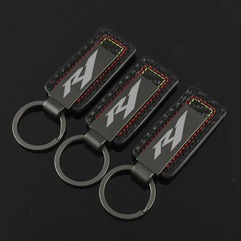 R1 Suede Keychain