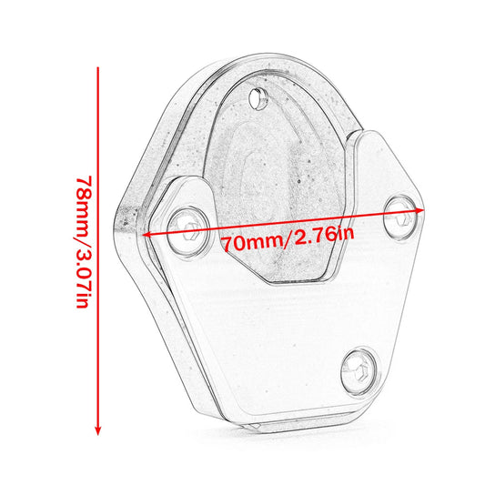Extension côté kickstand