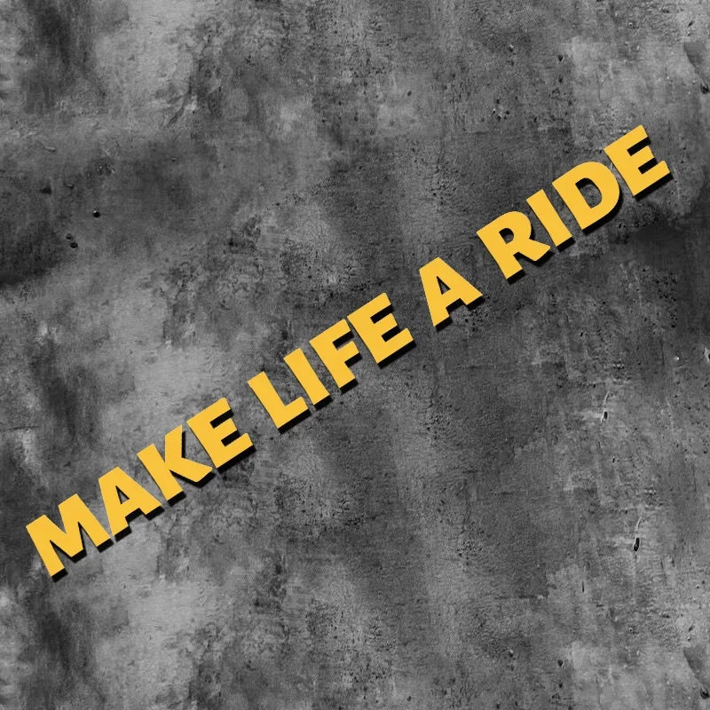 “Make Life a Ride” Sticker