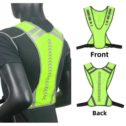 Reflective Night Motorcycle Vest