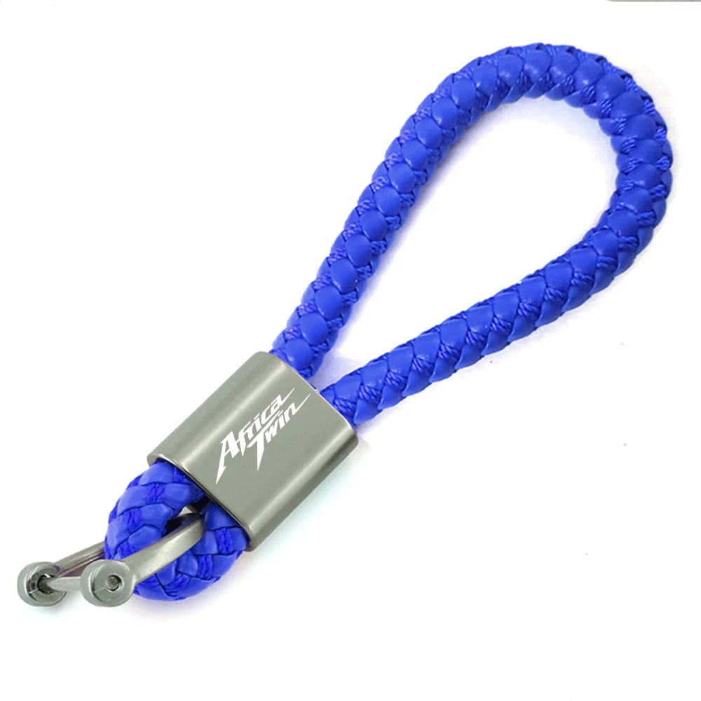 Africa Twin Braided Keychain