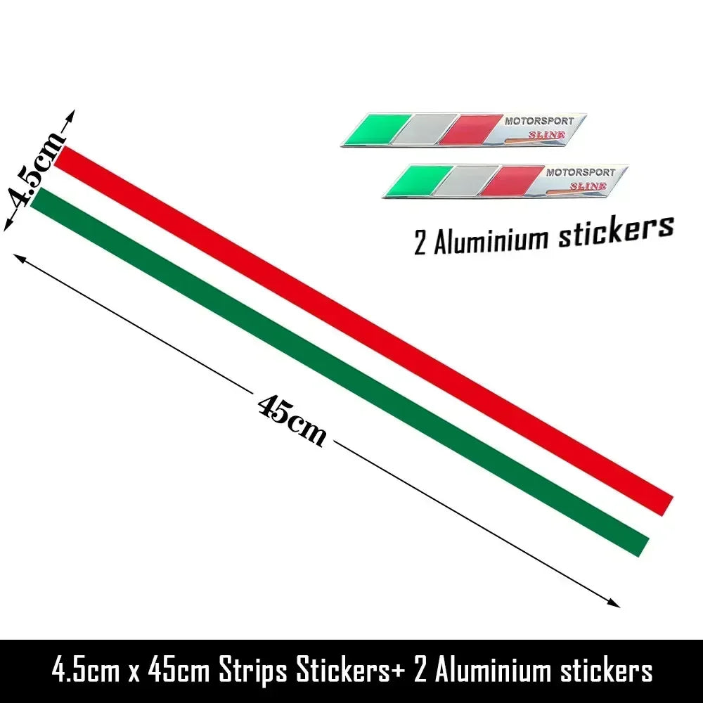Reflective Italy Sticker Decal for Scooter
