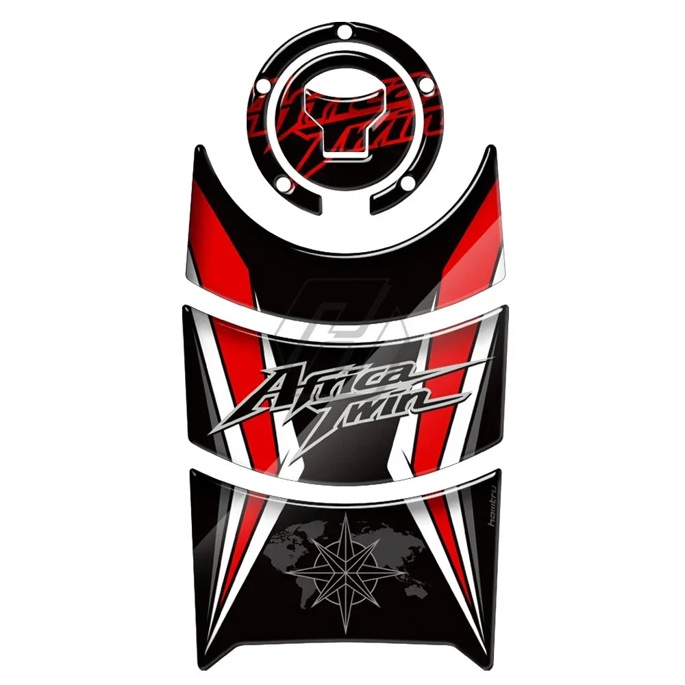 Africa Twin Fuel Tank Pad Sticker