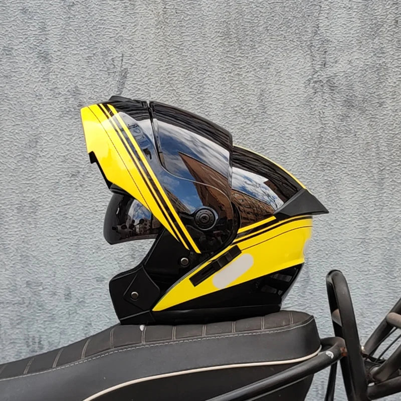 Modular Flip Motorcycle Helmet