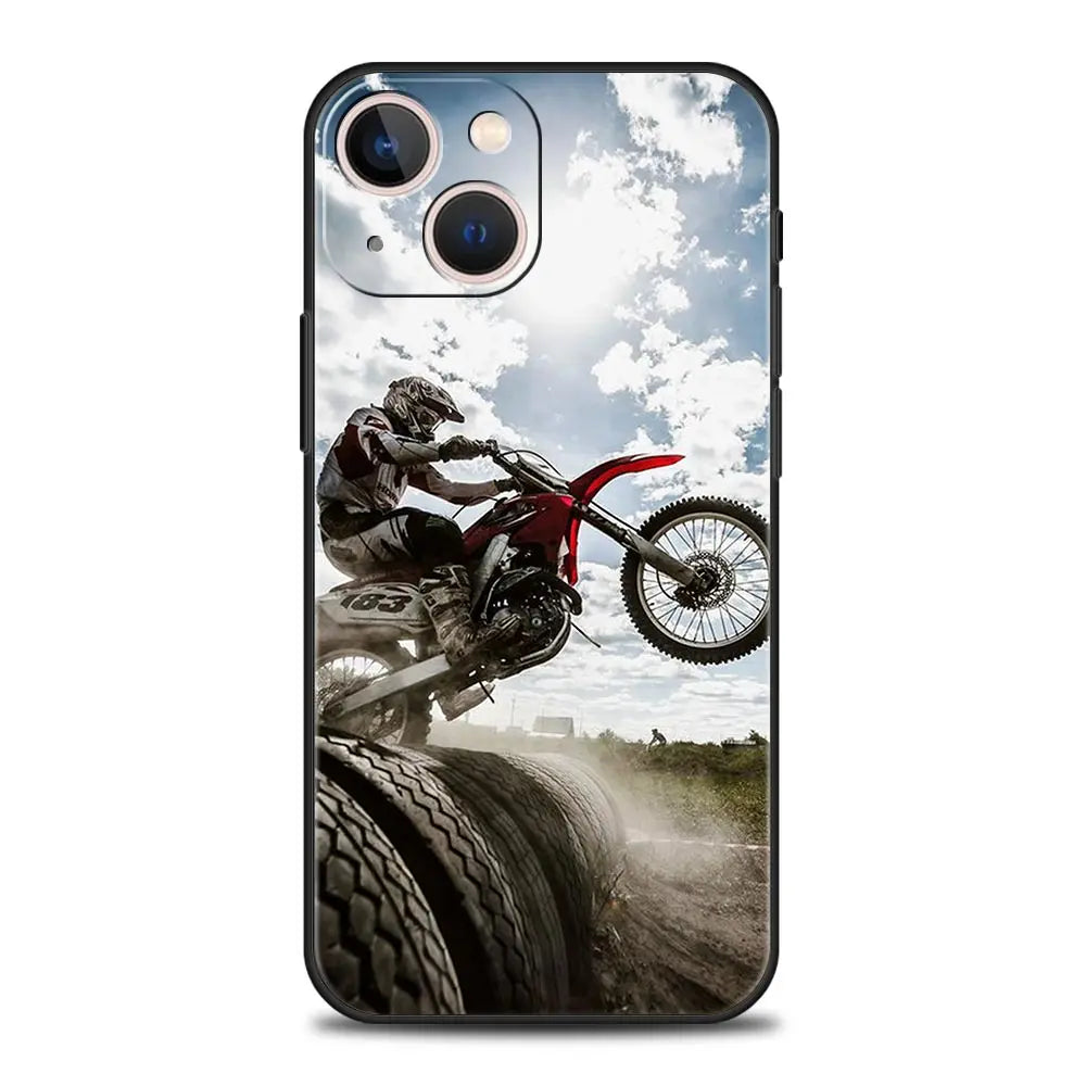 Motorradsport -iPhone Hülle