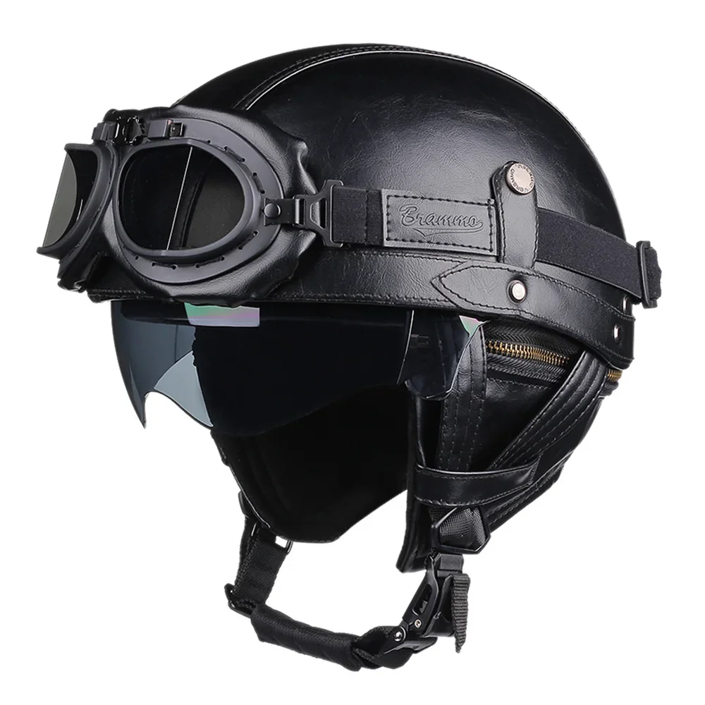 Vintage Motorcycle Helmet