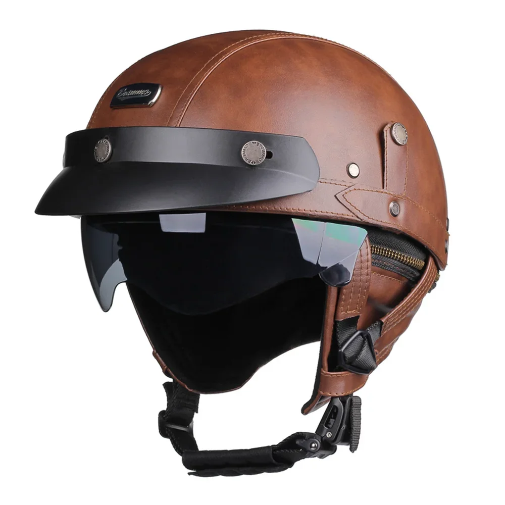 Vintage Motorcycle Helmet