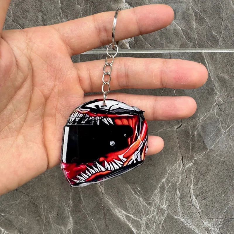 Helmet 2D Keychain