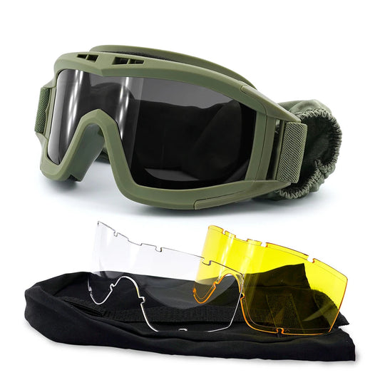 Protecteurs tactiques de lunettes à fort impact