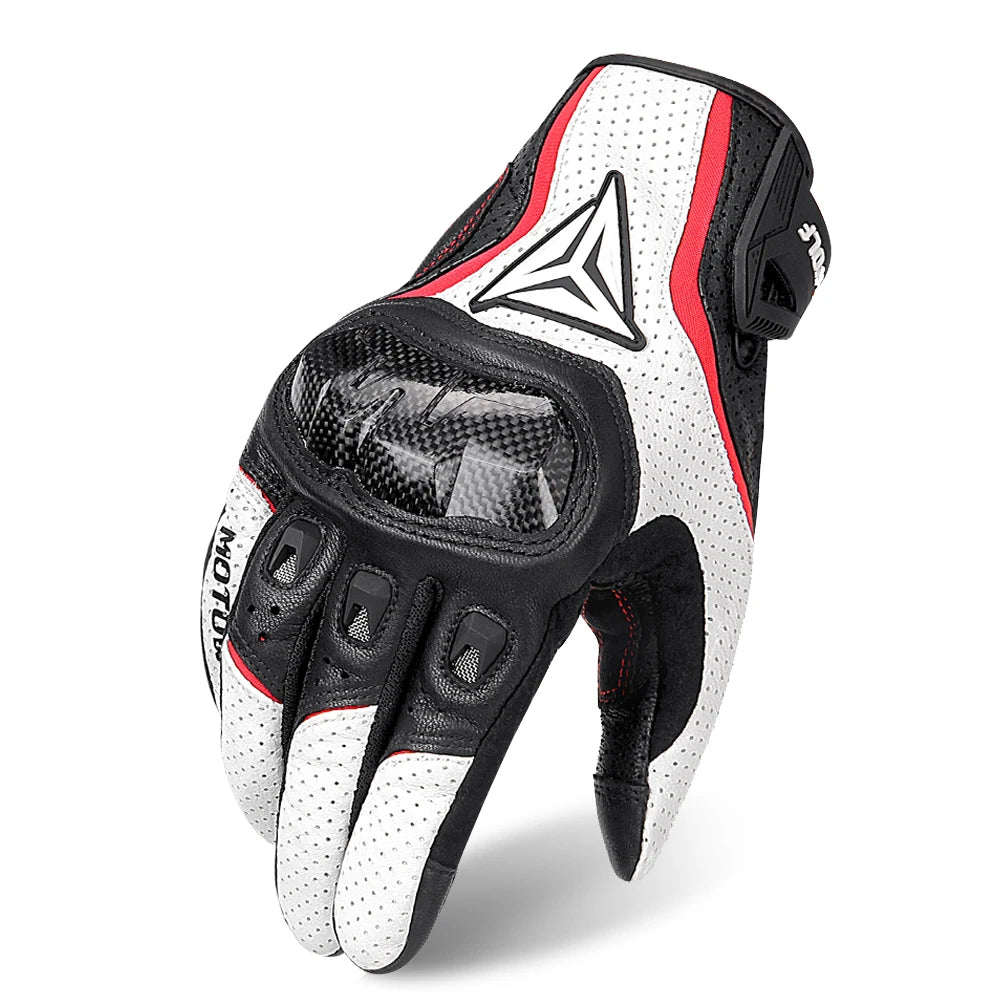 Racing Goatskin Motorcycle Gloves