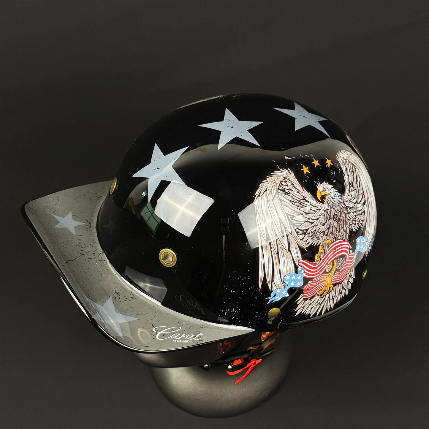 Helmet Half Face Motorcyclist