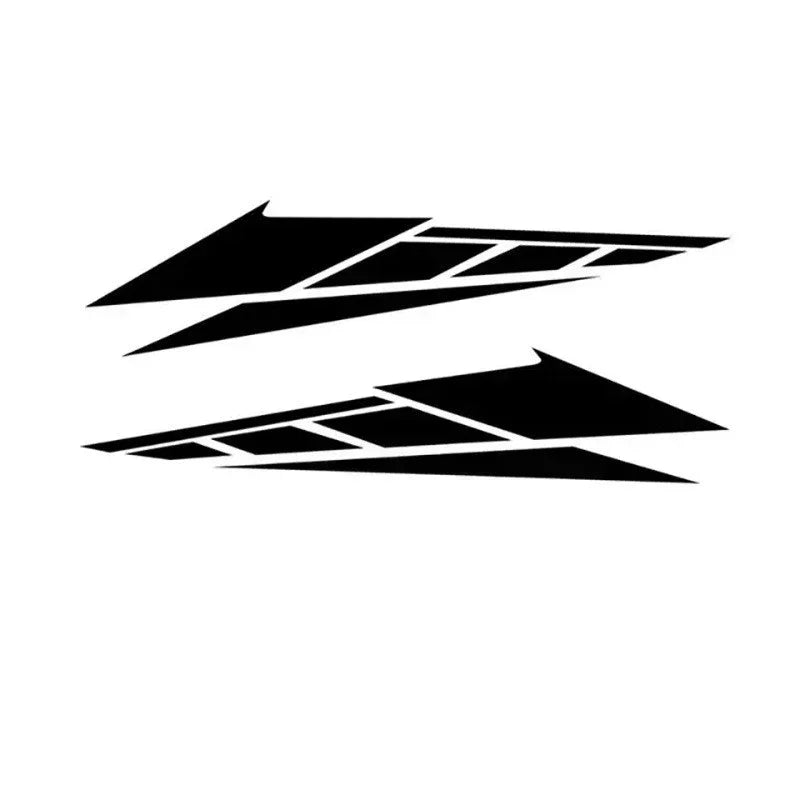 Reflective Tail Box Decals for Motorcycles