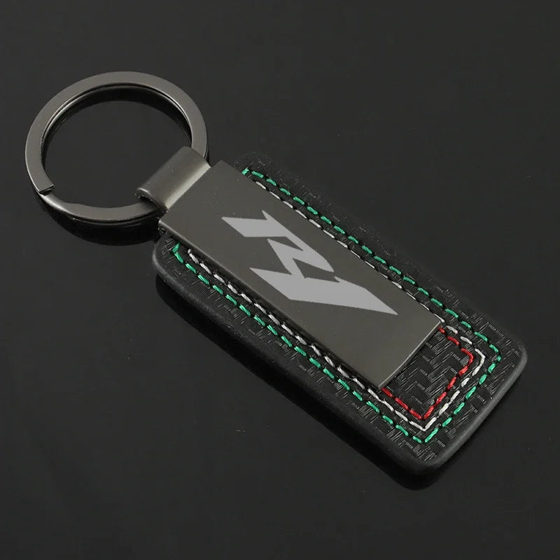 R1 Suede Keychain