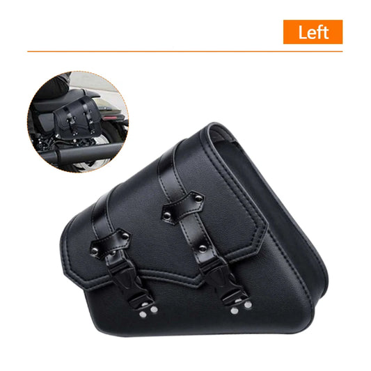 Motorcycle Saddle Bags PU Leather Tool Bag
