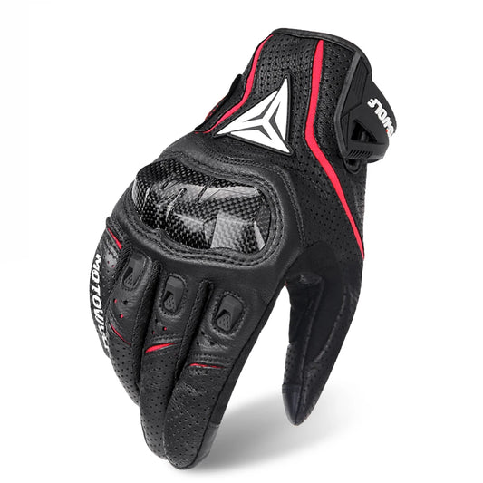 Racing Goatskin Motorcycle Gloves