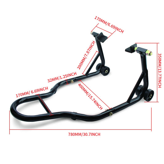 Support de roue moto