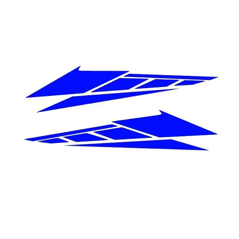 Reflective Tail Box Decals for Motorcycles