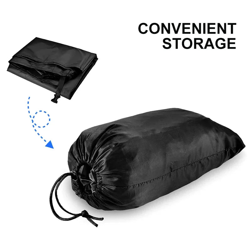 M Logo Windproof Motorcycle Cover