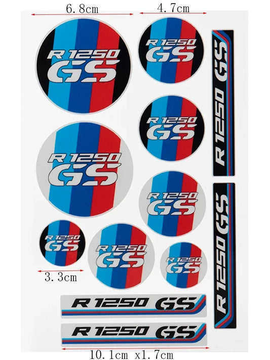 R1250 Reflective Motorcycle Stickers
