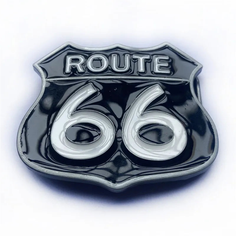Route 66 Metal Decal