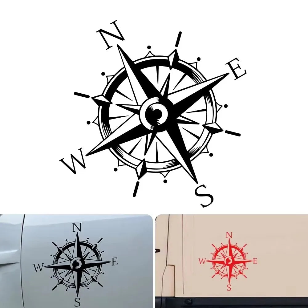 Sticker Compass Adventure