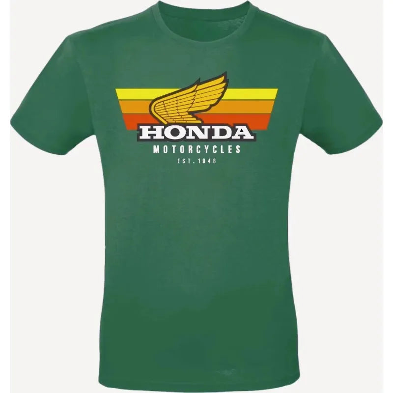 เสื้อยืดกราฟิกมอเตอร์ไซค์วินเทจ