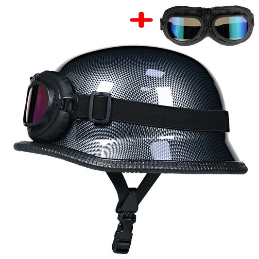 Motorcycle Helmet Retro Goggles