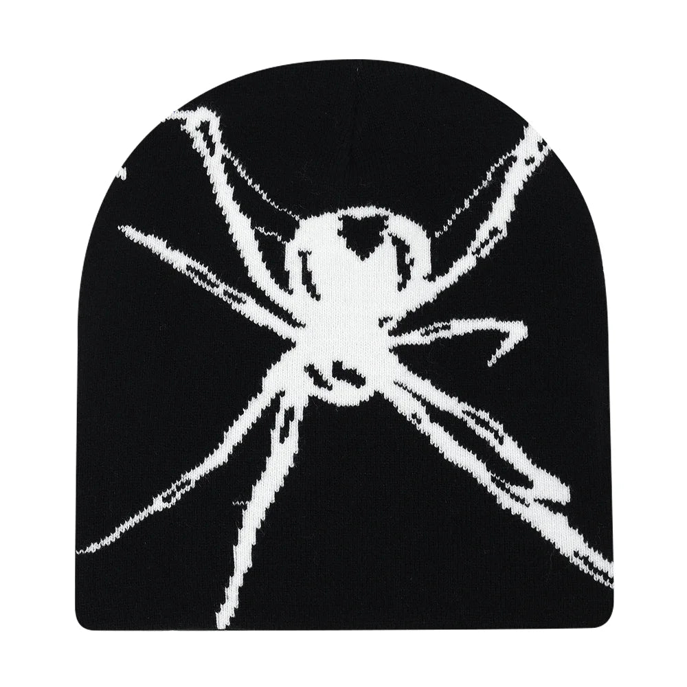 Skull Beanie Motorcyclist