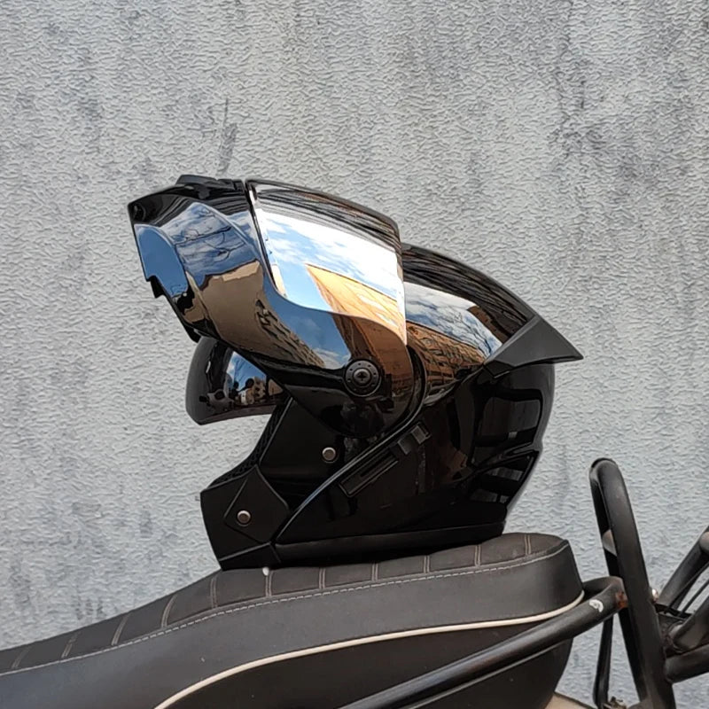 Modular Flip Motorcycle Helmet