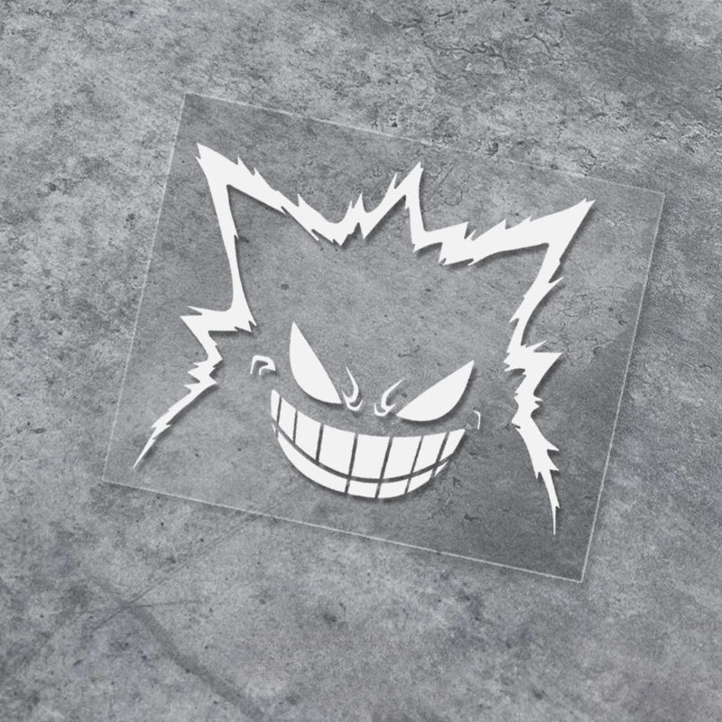 Evil Smiling Face Sticker