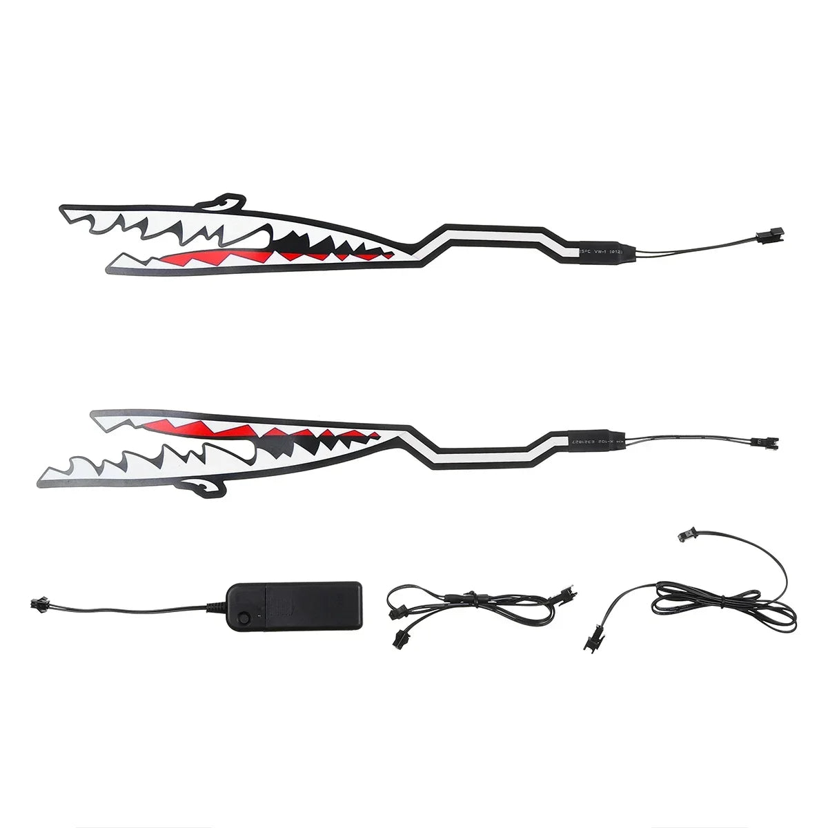 2-in-1 LED Night Shark Helmet