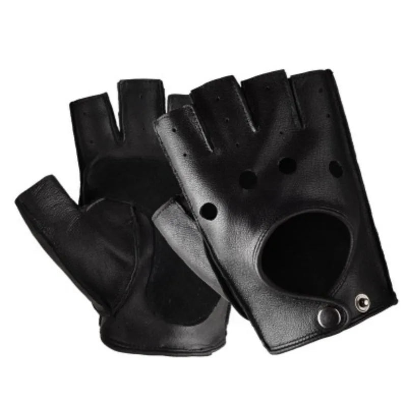 Men Classic Leather Gloves