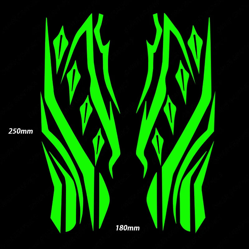 Motorcycle Helmet Vinyl Sticker