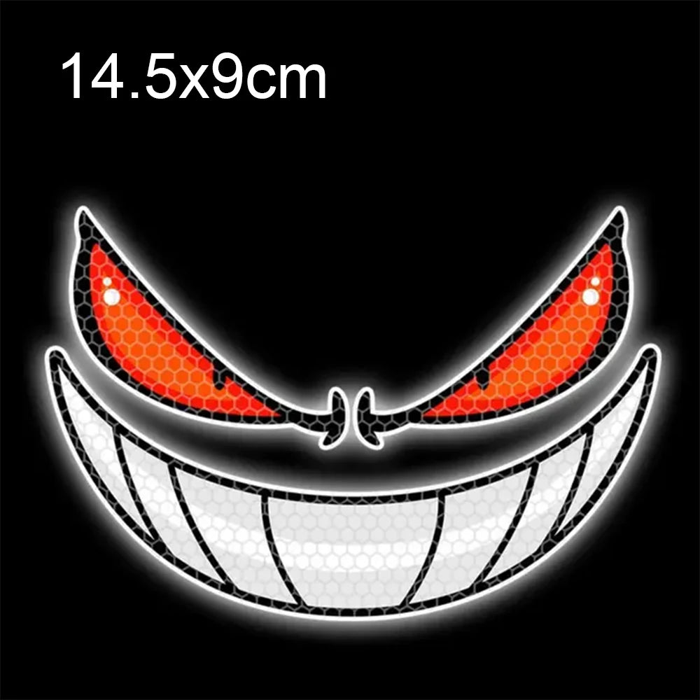 Devil Eyes Motorcycle Stickers