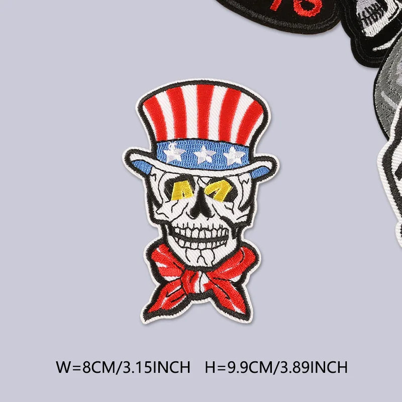 Skull Patch Thermocollant