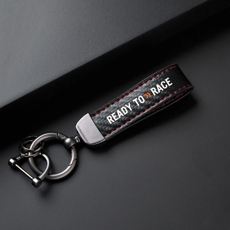Ready to Race Keychain