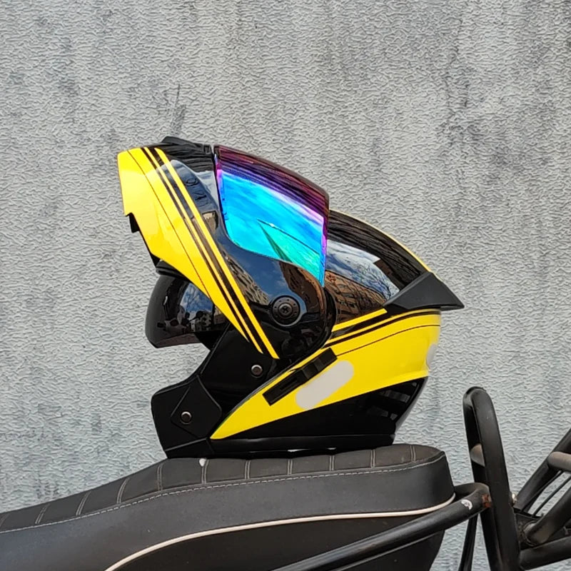 Modular Flip Motorcycle Helmet
