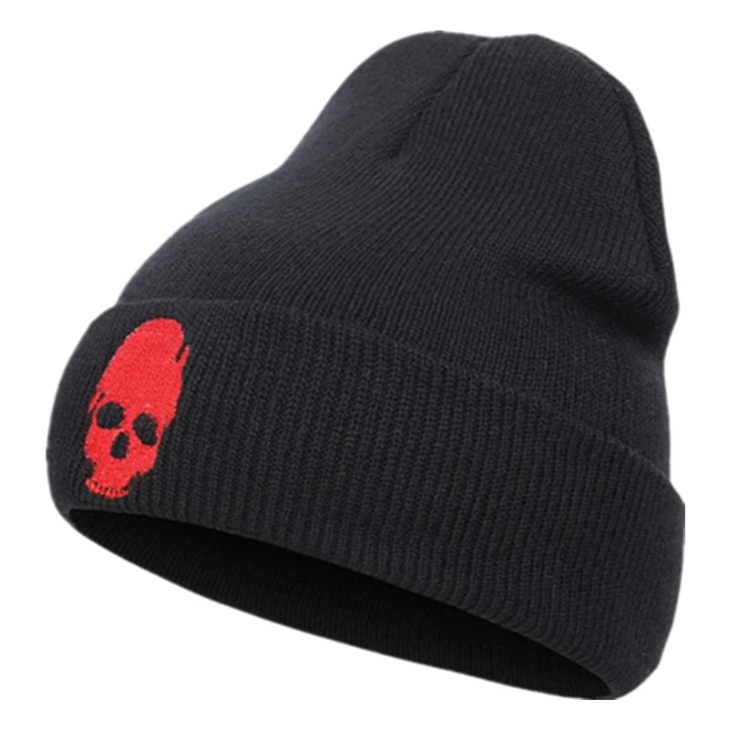 Skull Beanie for Motorcyclist