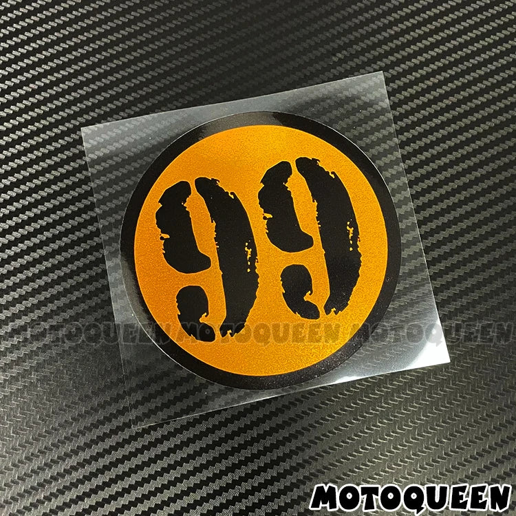 Decalcomanie per numeri di corse motociclistiche