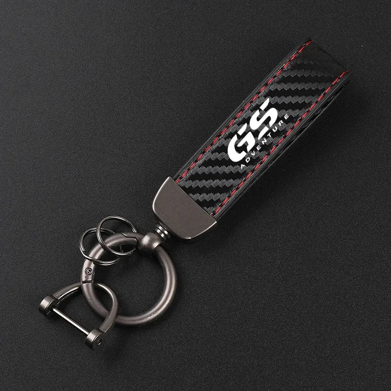 GS Adventure Carbon Suede Keychain